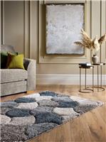 Origin 3D Scallop Short Pile Rug - 120x170cm