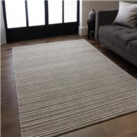 Asiatic Ravine Grey Wool Flatweave Rug - 120x170cm