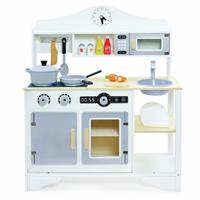 Chad Valley White and Grey Kitchen Set
