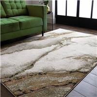Asiatic Mirage Oasis Green Short Pile Rug - 160x230cm