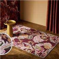 Habitat Paisley Printed Red Flatweave Rug - 160x230cm