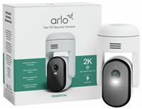 Arlo Essential 3 Pan-Tilt 2K Plug-In Outdoor Security Camera