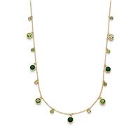 Olivia Burton Stainless Steel Gold IP Mini Droplet Necklace