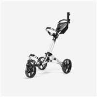 Decathlon 3-Wheel Golf Trolley 360 Degree - Silver