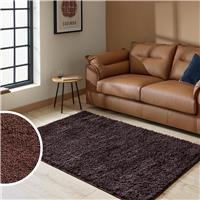 Argos Home Teddy Brown Shaggy Rug - 200x290cm