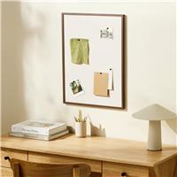 Argos Home Walnut Memo Board - Natural