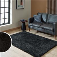 Argos Home Cosy Black Rug - 120x170cm
