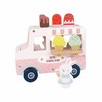 Chad Valley Wooden Ice Cream Van Playset