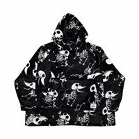 Skinny Dip Corpse Bride Scraps Oversized Hoodie Blanket