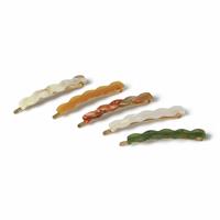 Freedom Wave Hair Slides - Pack of 5