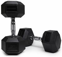 Northern Hex Cast Iron Dumbbells Set - 2 x 17.5Kg