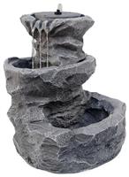 Streetwize On-Demand Solar Water Feature - Rock Planter