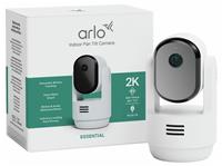 Arlo Essential 3 Pan-Tilt 2K Plug-In Indoor Security Camera