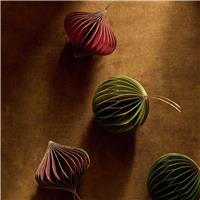 Habitat Honeycomb Handcrafted Paper Baubles - Pack of 4