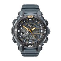 Sekonda Men's Grey Plastic Strap Digital Watch