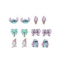 Disney Stitch Earrings Set - Pack of 6