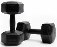 Northern Plastic Hex Dumbbells Set - 2 x 4Kg