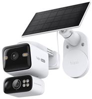 Tapo TC93D 2K Solar-Powered Dual-Lens Floodlight Pan/Tilt Security Camera Kit