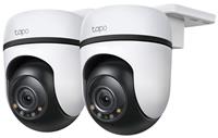 Tapo C510W 2K Outdoor Pan/Tilt Smart Security Wi-Fi Camera - Pack of 2