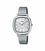 Casio LTP-B166 Silver Dial Stainless Steel Analogue Watch