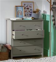 Habitat Brooklyn 4 Chest of Drawers - Grey