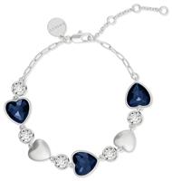 Radley Silver Plated Heart Stone Set Bracelet