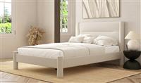 Habitat Vallero Luxe Superking Boucle Bed Frame - Cream