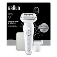 Braun 9-030 Silver Wet & Dry Epilator