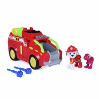 Paw Patrol The Dino Movie Inspired Marshall With Dino Rescue Fire Truck