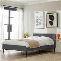 Argos Home Kristopher Double Fabric Bed Frame - Charcoal