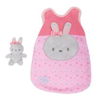 My First Tiny Treasures Snuggle Bunny Sleeping Bag Set