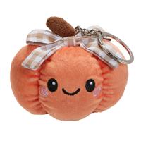 Argos Home Autumnal Small Pumpkin Plush Keyring
