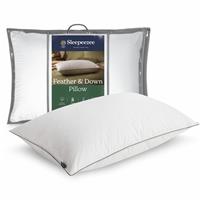 Sleepeezee Feather and Down Medium Pillow