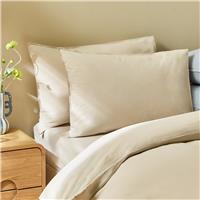 Habitat Cotton Washed Stone Pillowcase Pair