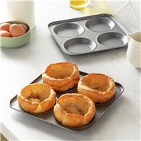 Argos Home 23cm Steel Yorkshire Pudding Tray - 2 Piece