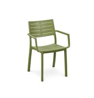 Keter Metaline Set of 4 Stacking Resin Chair - Green