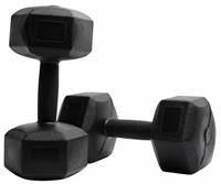 Northern Plastic Hex Dumbbells Set - 2 x 7Kg
