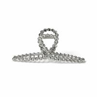 Freedom Crystal Silver-tone Hair Claw