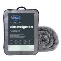 Silentnight Wellbeing Kids Grey Weighted Blanket - 150x100cm