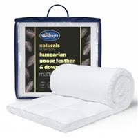 Silentnight Hungarian Goose Feather and Down 3cm Mattress Topper - King Size