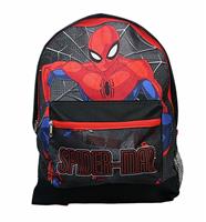 Marvel Spider-Man Web Design 17L Backpack - Black
