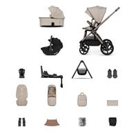 Venicci Upline 3 4in1 Plus Travel System Bundle - Pebble