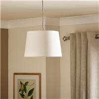Argos Home Cream Tapered Easy Fit Lampshade - 29cm