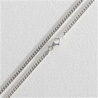 Revere Sterling Silver Solid Curb 18 Inch Chain