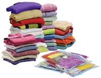 Protect & Store Medium Flat Vacuum Storage Bag 4 Piece Set