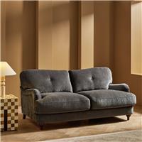 Habitat Eleanor Fabric 2 Seater Sofa - Grey