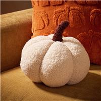 Argos Home Pumpkin Plush - Cream and Brown