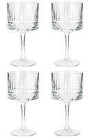 Habitat Pressed Set of 4 Gin Glasses