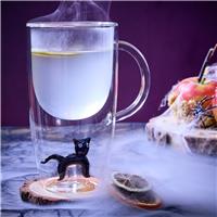 Argos Home Cat Icon Halloween Glass Cup - 260ml