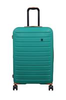 IT Luggage Legion Expandable 8 Wheel Hard Medium Suitcase - Blue